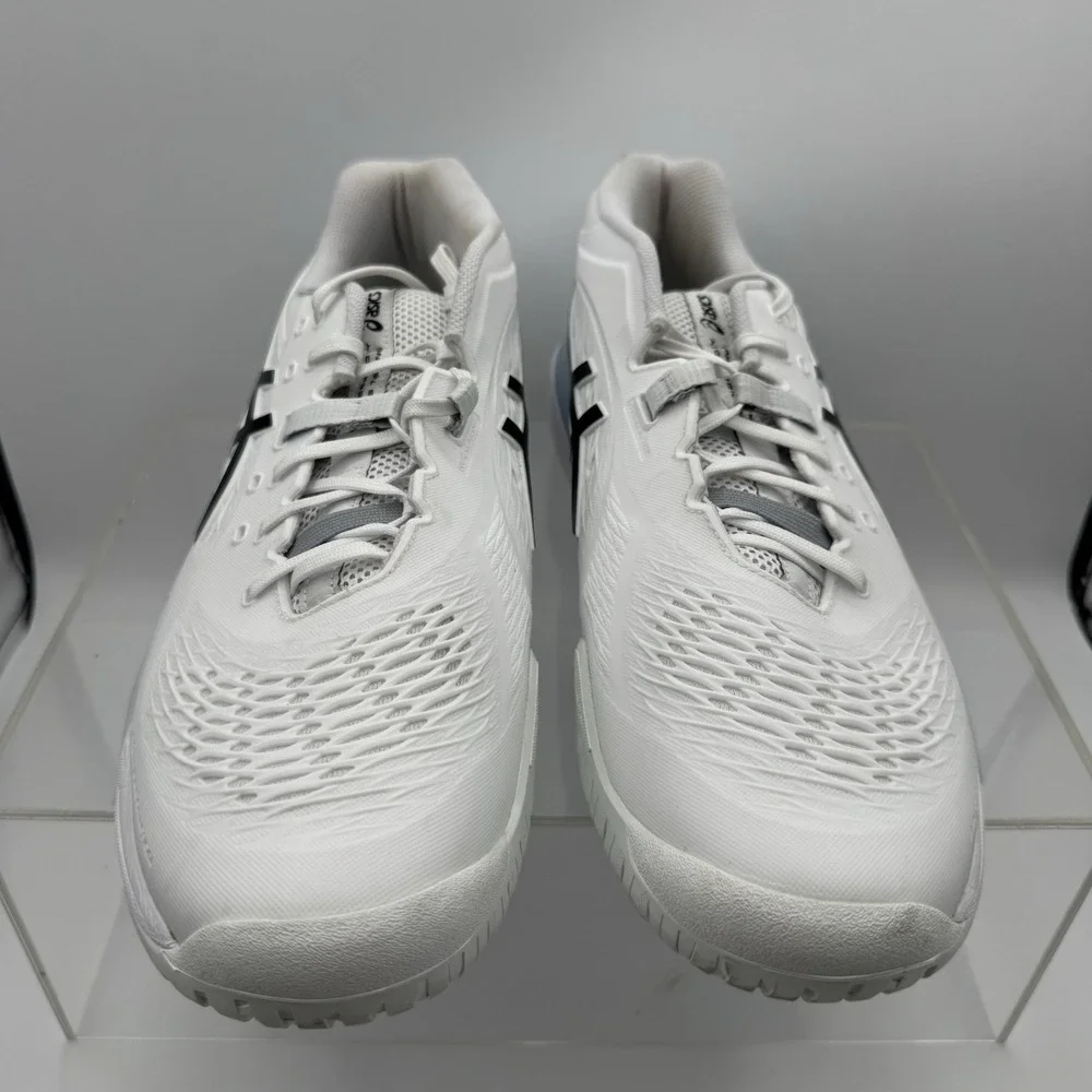 Asics Gel-Resolution X 1041A481 White Tennis Court Shoes Men's Size 13